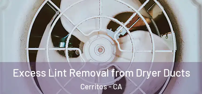  Excess Lint Removal from Dryer Ducts Cerritos - CA