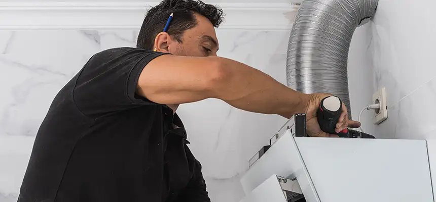 Precision In-wall Dryer Vent Cleaning & Rerouting Corrections in Cerritos, CA